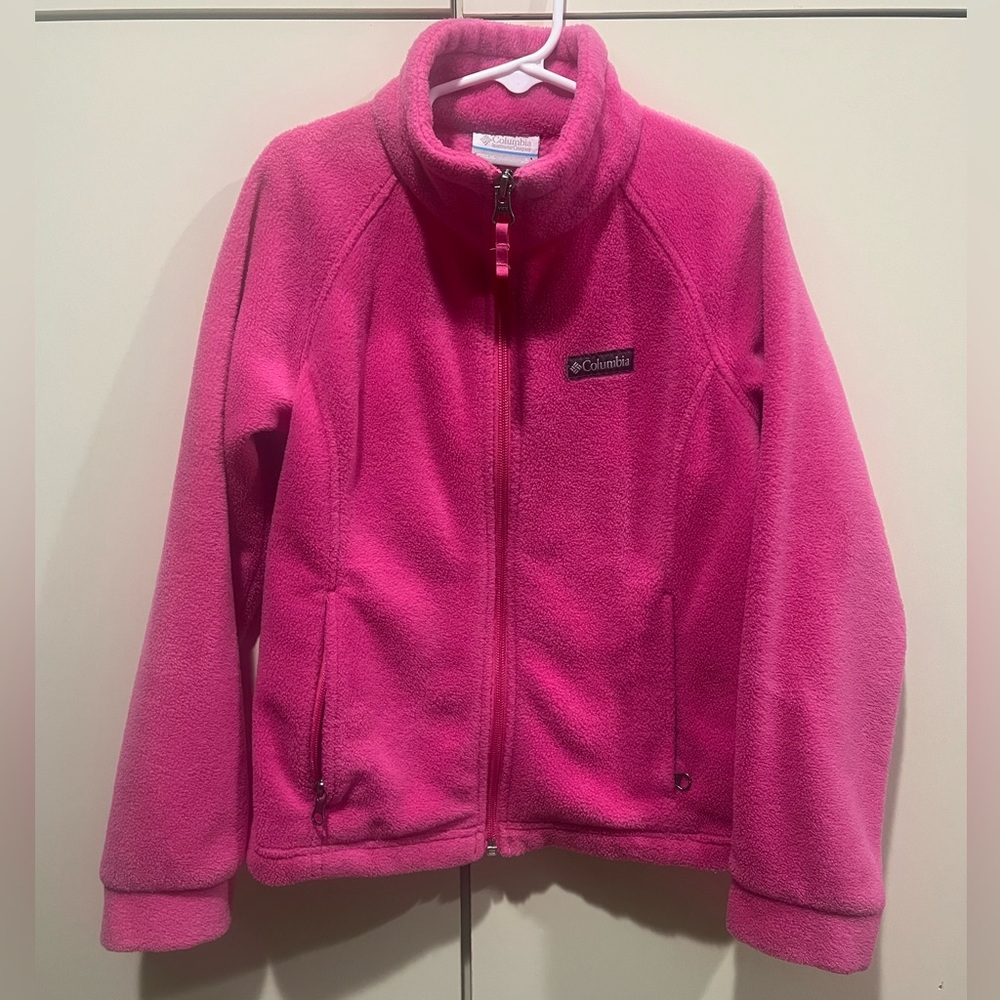 Columbia Vibrant Pink Fleece Jacket